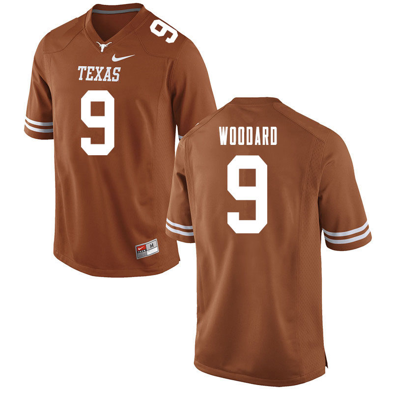 Men #9 Al'Vonte Woodard Texas Longhorns College Football Jerseys Sale-Orange